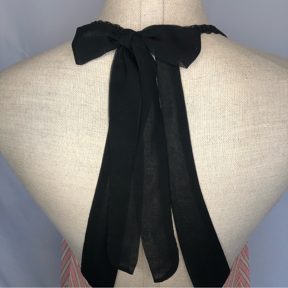 Victoria’s Secret Pink And White Stripe Sheer Nightgown - Picture 8 of 12